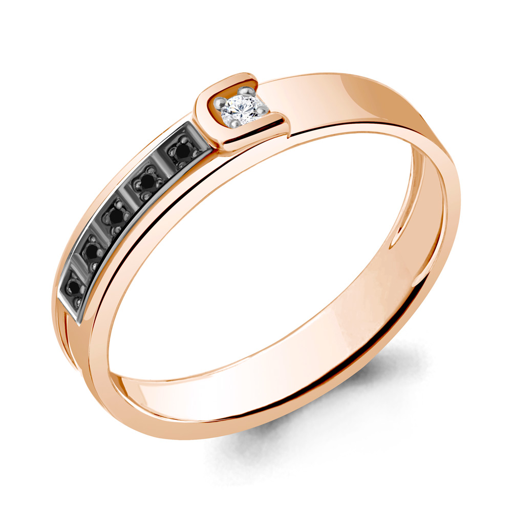 

Кольцо из красного золота с бриллиантом Aquamarine Aquamarine 963899Чк_585_кз р, 963899Чк_585_кз
