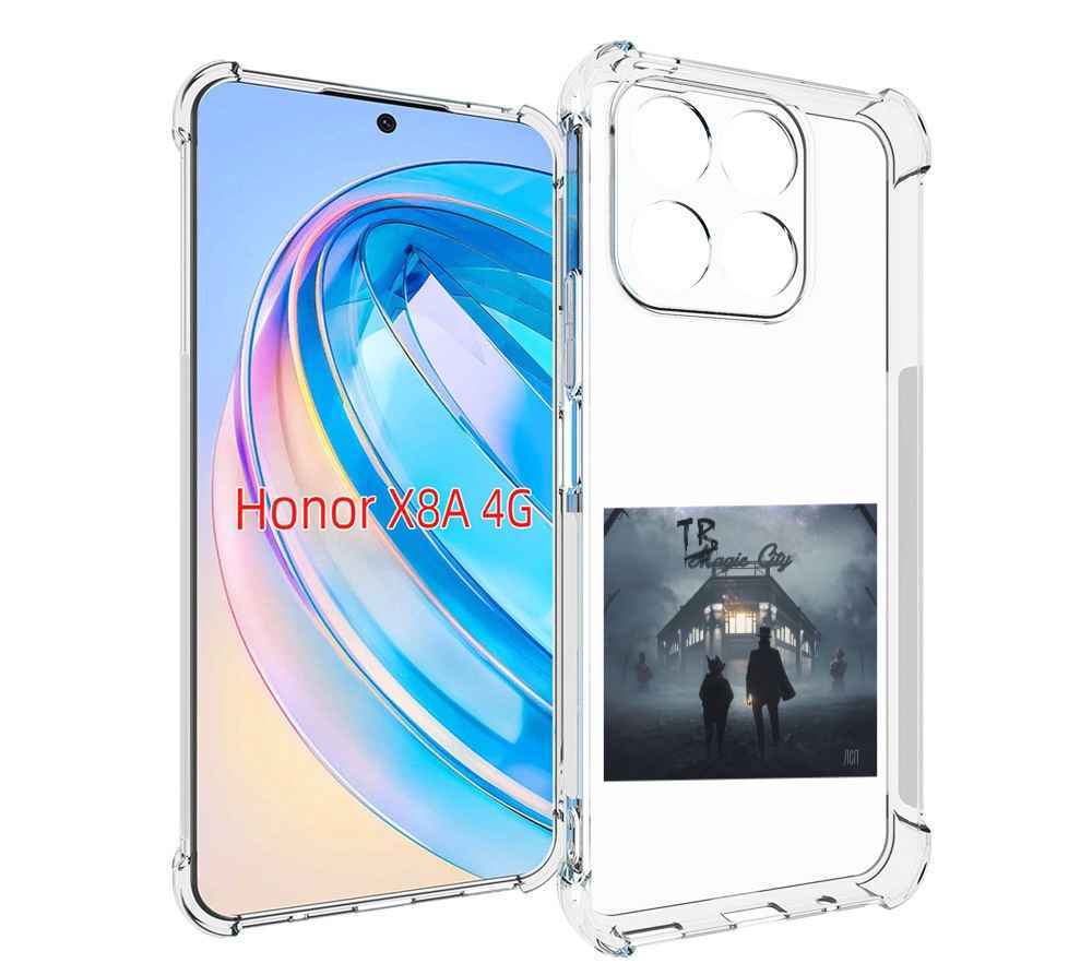 

Чехол MyPads Tragic City ЛСП для Honor X8a, Tocco