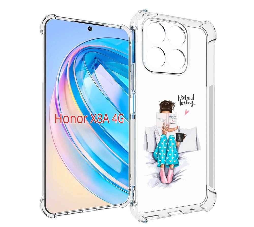 

Чехол MyPads Weekend-loading для Honor X8a, Tocco