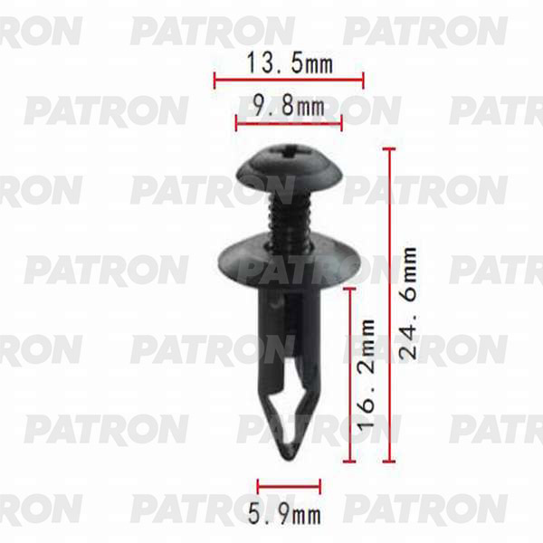 

Клипса Автомобильная PATRON P370010