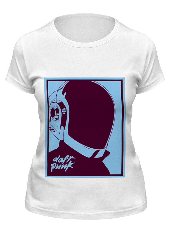 

Футболка женская Printio Daft punk белая XL, Белый, Daft punk