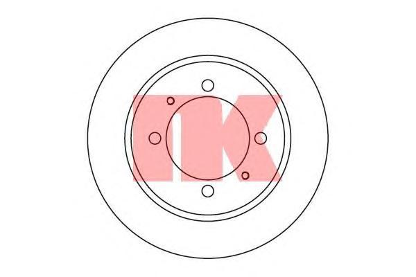 

Диск Тормозной Nk 204840