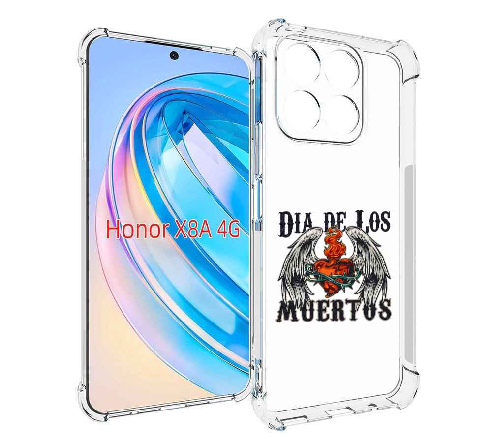 

Чехол MyPads burning-heart для Honor X8a, Tocco