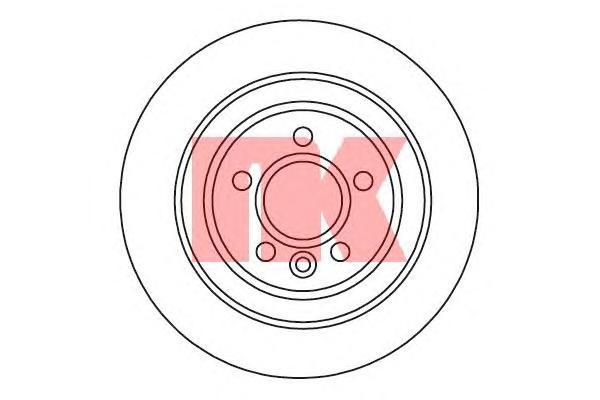 

Диск Тормозной Nk 204859