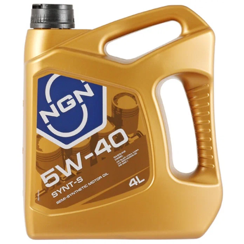 

Моторное масло NGN SYNT-S 5W40 SL/CF 4л