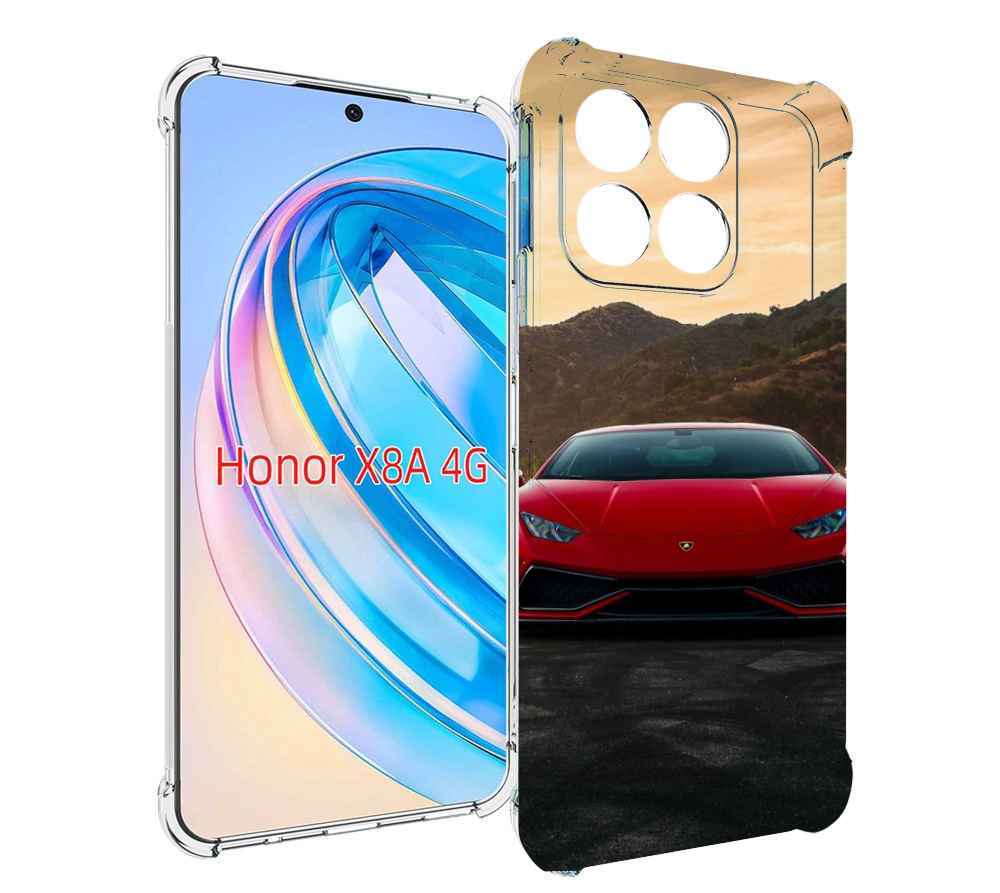 

Чехол MyPads lamborghini ламборгини 1 мужской для Honor X8a, Tocco