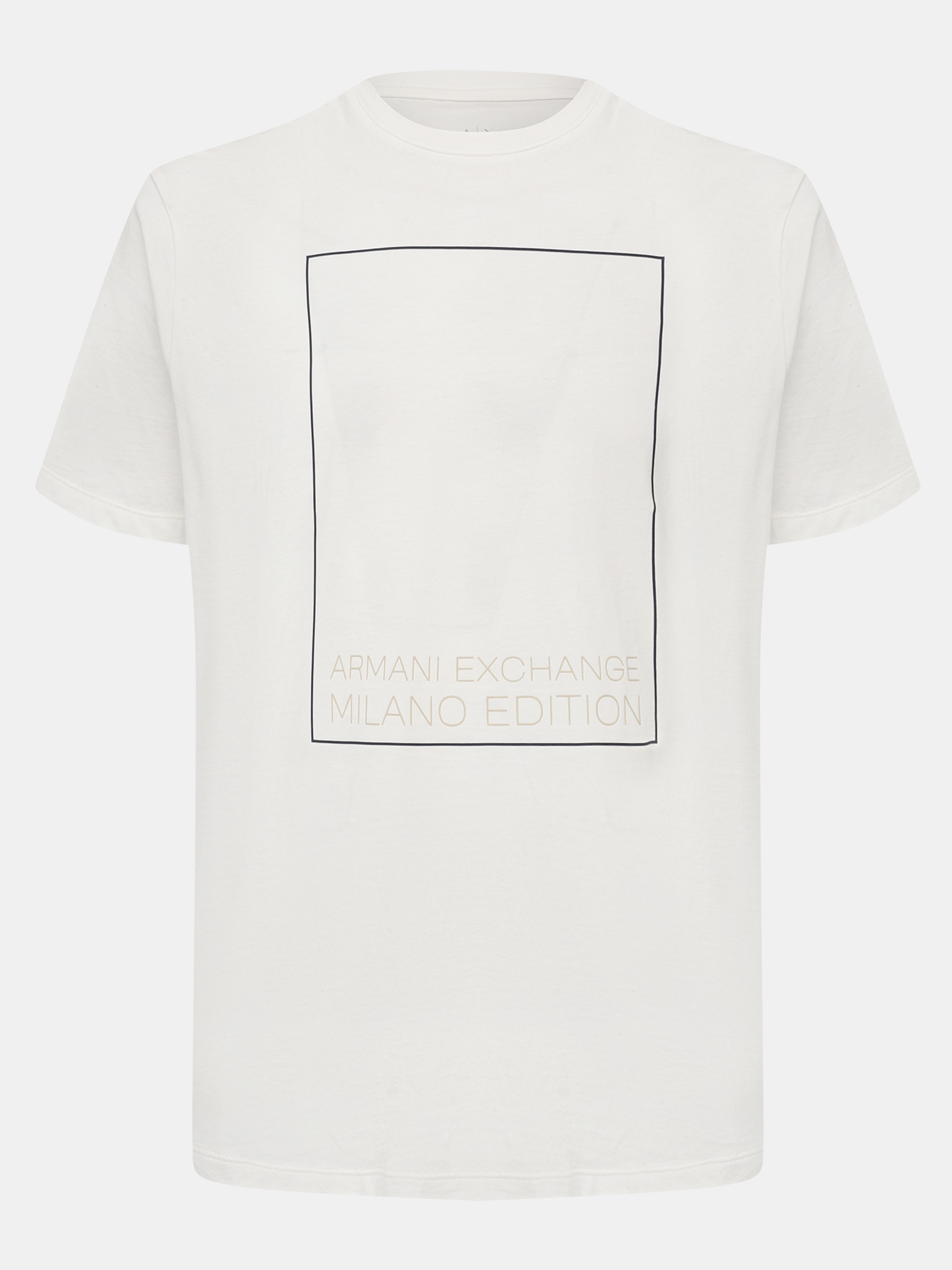 

Футболка мужская Armani Exchange 475890 белая 50-52 RU, Белый, 475890