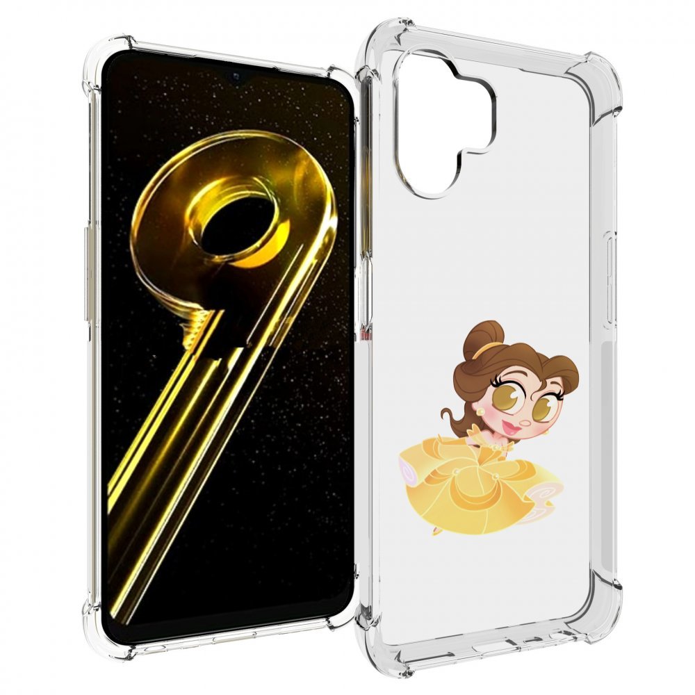 

Чехол бампер MyPads мини-принцесса женский для Realme 10 5G прот..., Прозрачный, Tocco