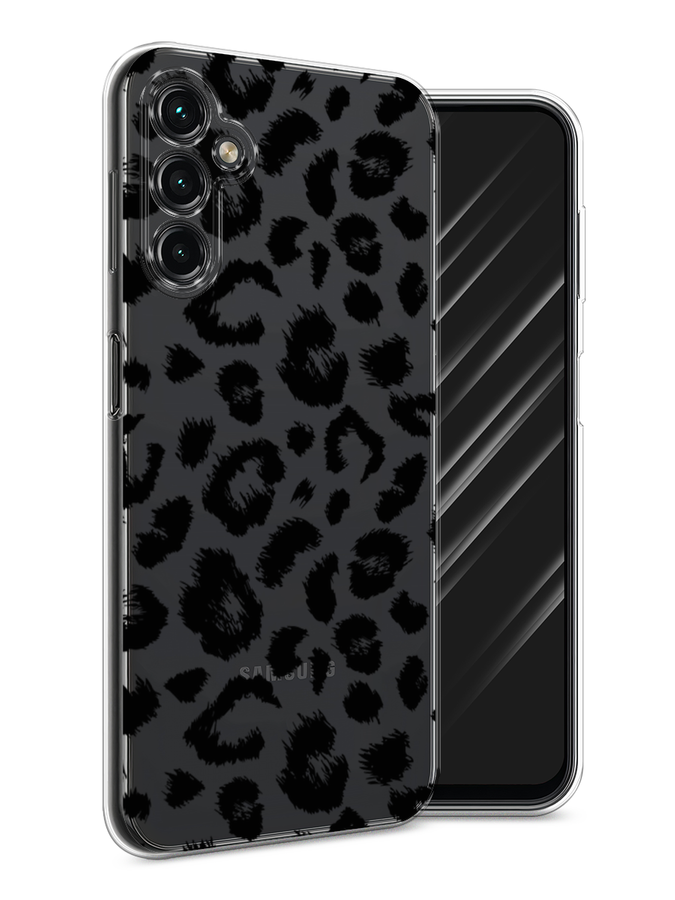 

Чехол Awog на Samsung Galaxy A14 4G "Окрас леопарда фон", Черный, 2107950-2