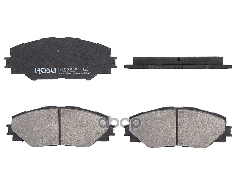 

Колодки Тормозные Перед Toyota Rav4 05- HOSU HSBR0087