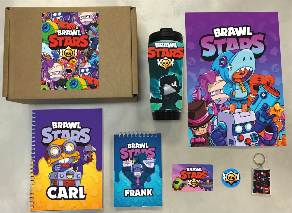 

Бокс с подарком Brawl Stars -5, 47679490-2, 7 предметов