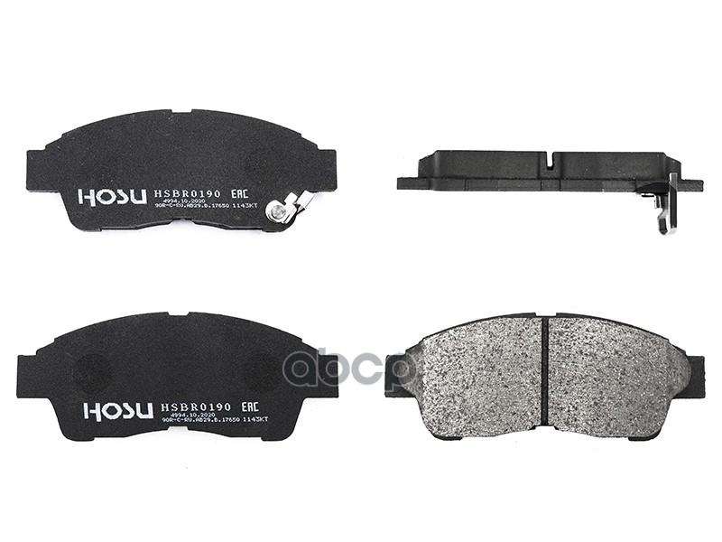 

Колодки Тормозные Перед Toyota Rav4/Corona/Carina 92-#T19#/Corolla ##E10#/11# HOSU HSBR019