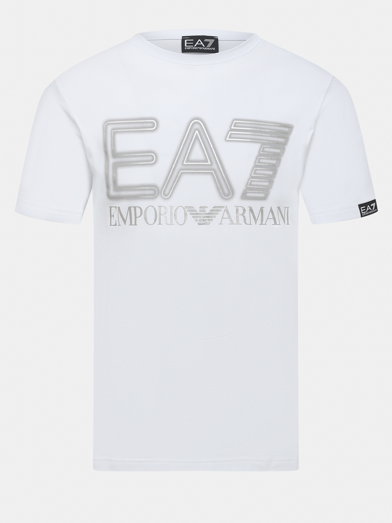 

Футболка мужская EA7 EMPORIO ARMANI 476413 белая 48-50 RU, Белый, 476413