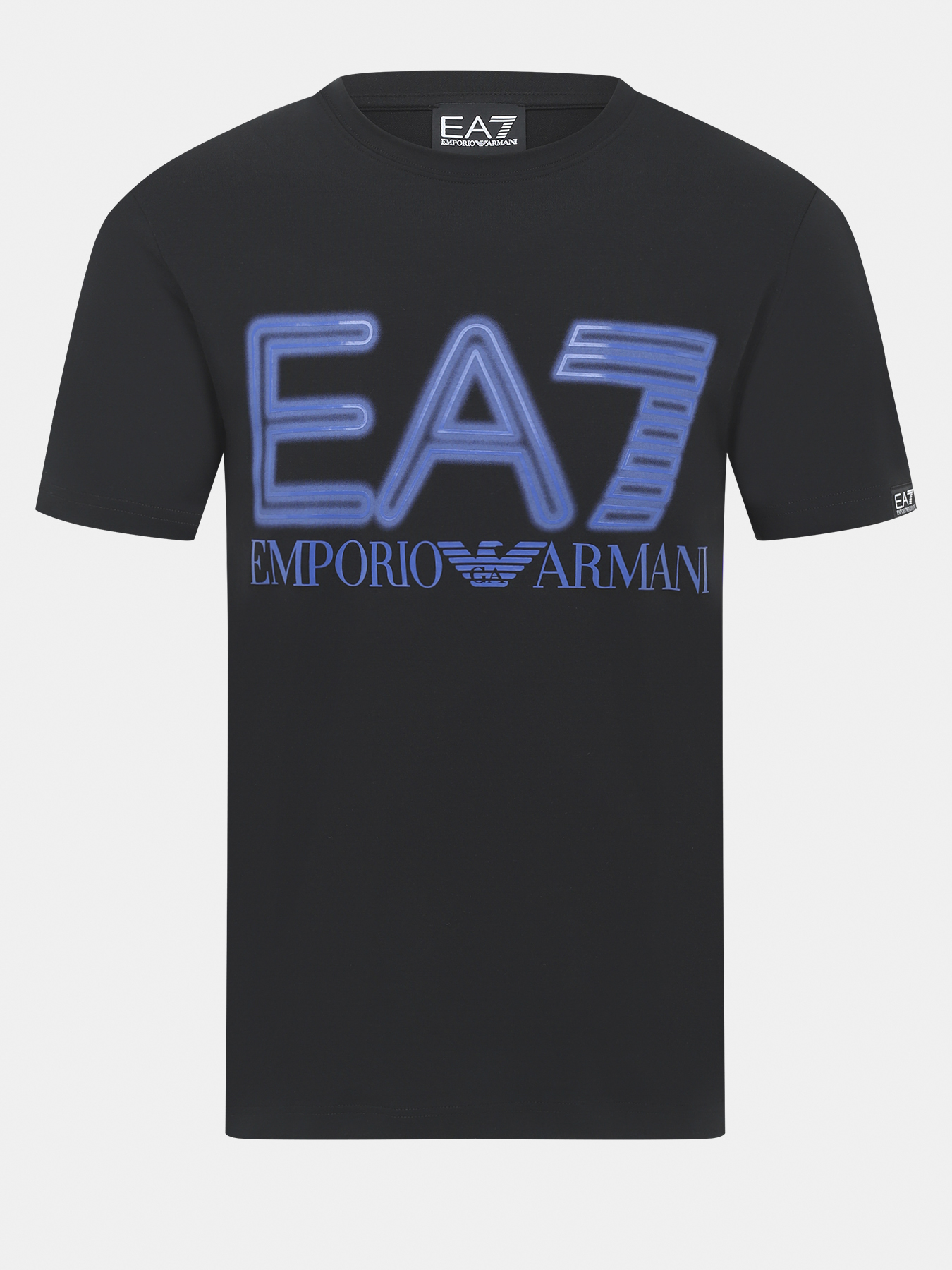 

Футболка мужская EA7 EMPORIO ARMANI 476414 черная 48-50 RU, Черный, 476414