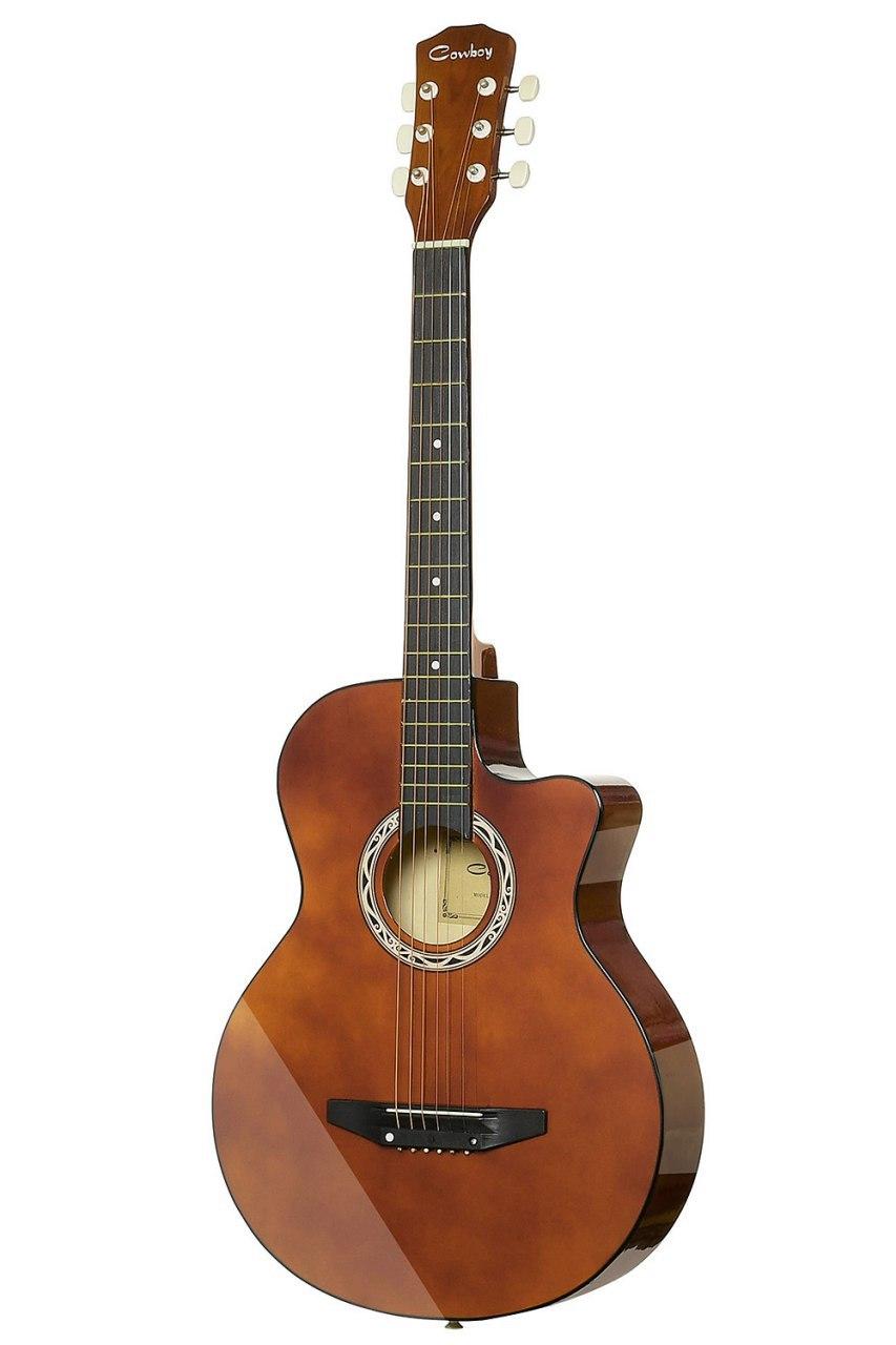 Акустическая гитара COWBOY 3810C CF цвет КОФЕ