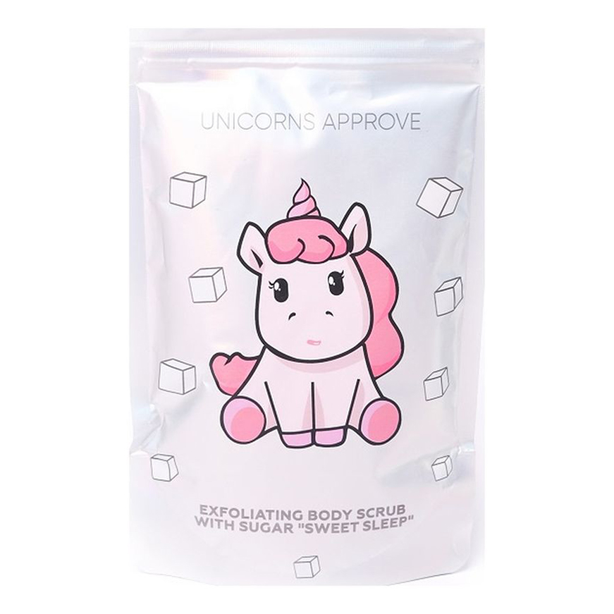Скраб для тела Unicorns Approve Sweet Sleep отшелушивающий сахарный 200 г unicorns approve отшелушивающий сахарный скраб для тела sweet sleep