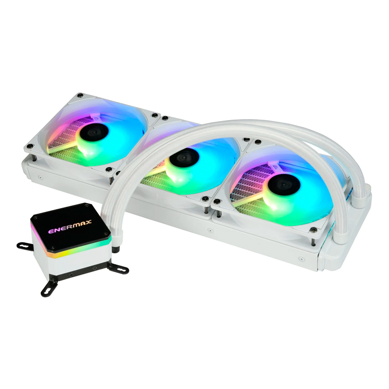 

Жидкостная система охлаждения Enermax LIQMAX III WHITE (ELC-LMT360-W-ARGB)