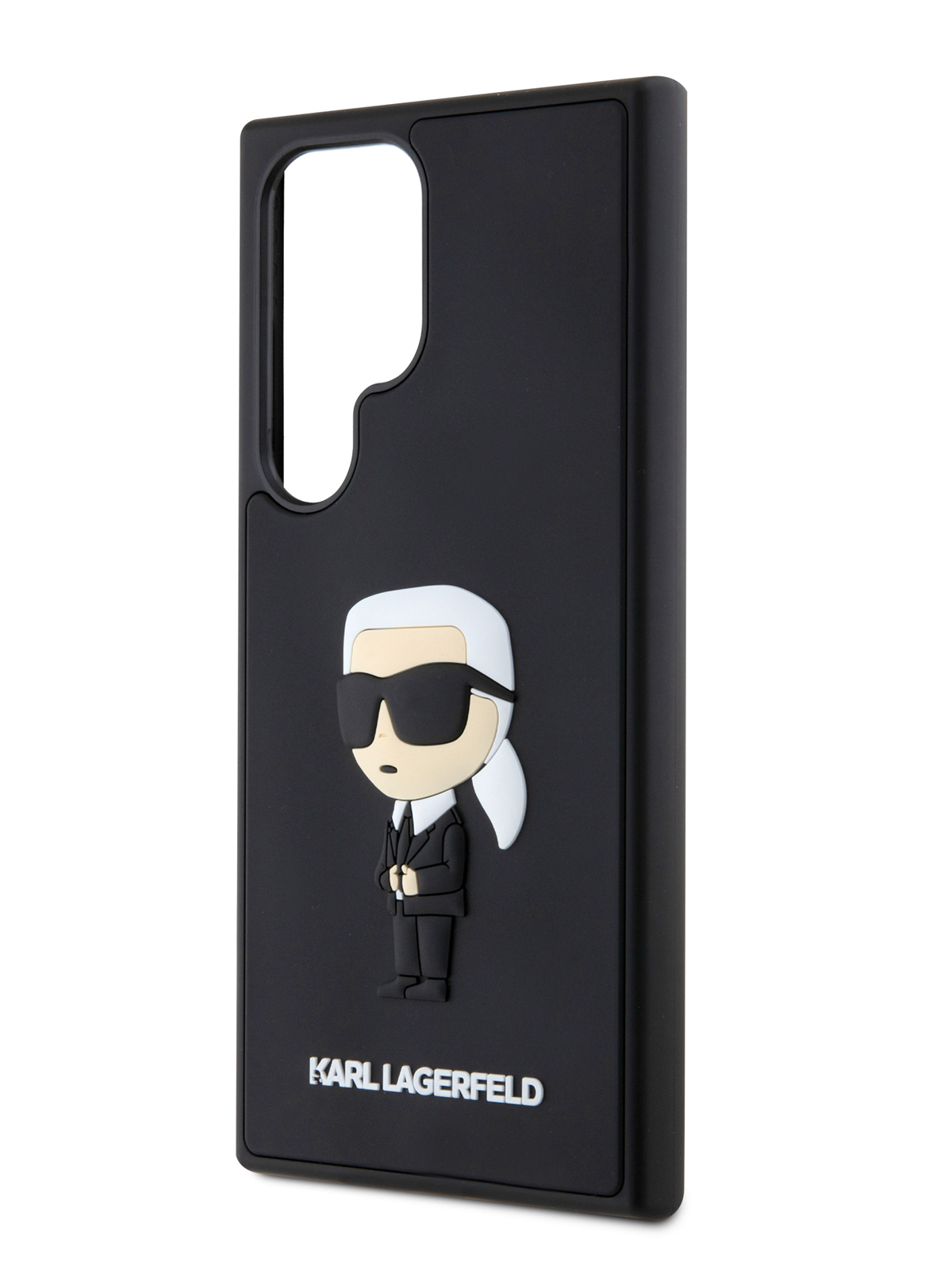 

Чехол Karl Lagerfeld для Galaxy S24 Ultra 3D Rubber NFT Karl Ikonik Hard Black, Черный