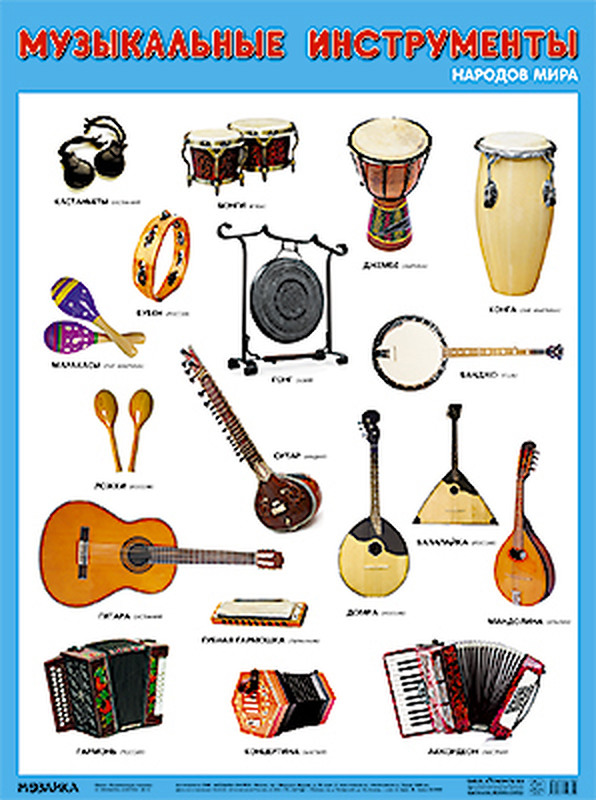 Развивающие плакаты Мозаика-синтез музыкальные инструменты народов мира развивающие плакаты мозаика синтез музыкальные инструменты народов мира