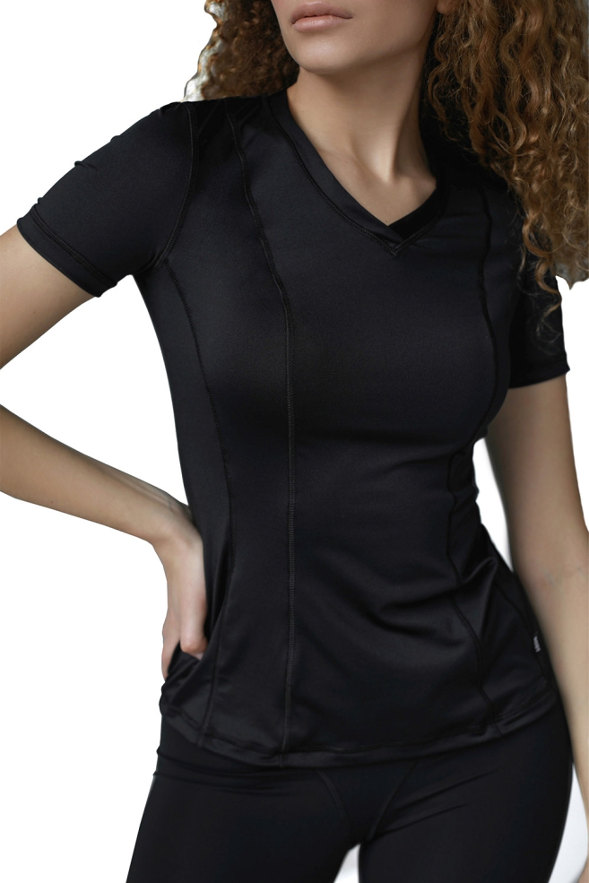 

Лонгслив женский BODY ICON RS-4009 черный XS, RS-4009