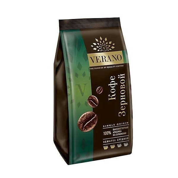 Кофе Verano в зернах 250 г