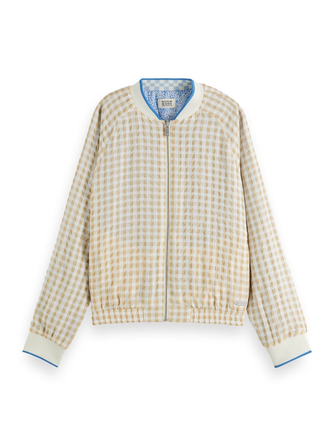 

Бомбер женский Scotch & Soda 168400/0593 разноцветный M, 168400/0593