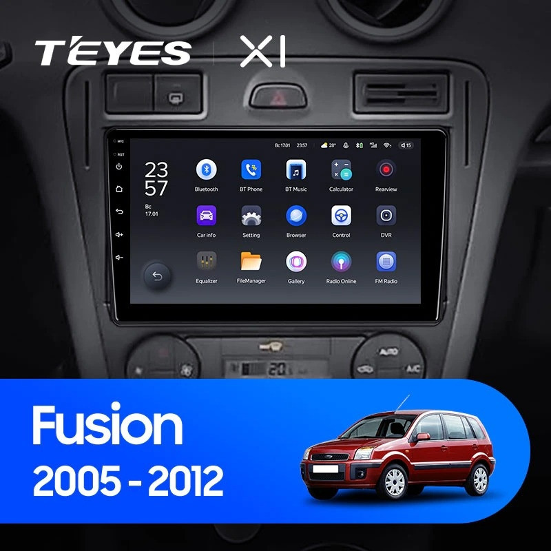 Штатная магнитола Teyes X1 4G 232 Ford Fusion 1 2005-2012 2500000₽