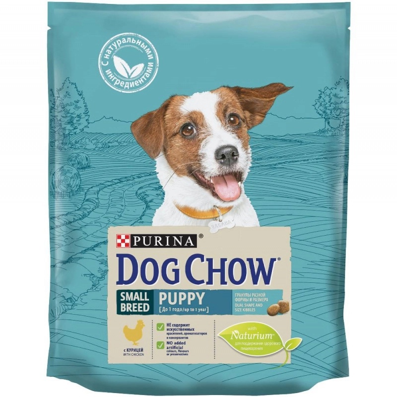 

Сухой корм для щенков Dog Chow Puppy, курица, 0.8кг