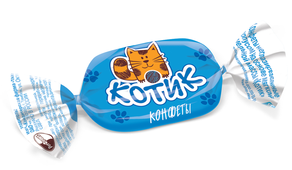 

Карамель Рот Фронт Котик с творожно-кремовым вкусом