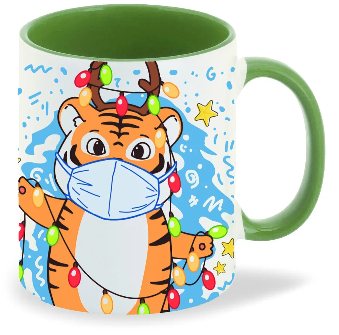 фото Кружка coolpodarok любимый сынок тигр