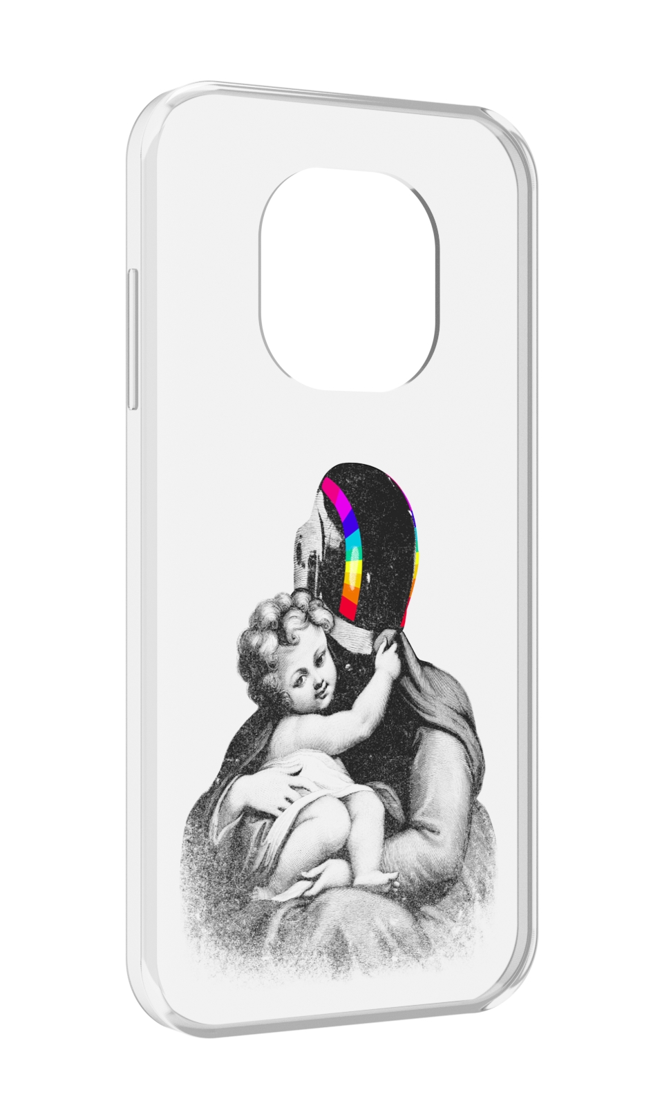 

Чехол MyPads защитник в шлеме для Blackview BL8800 / BL8800 Pro, Прозрачный, Tocco