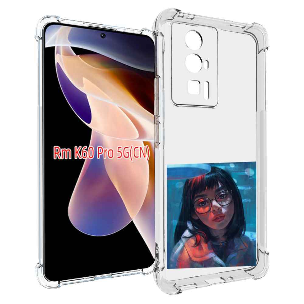 

Чехол MyPads девушка-под-красным-светом для Xiaomi Redmi K60 Pro, Прозрачный, Tocco