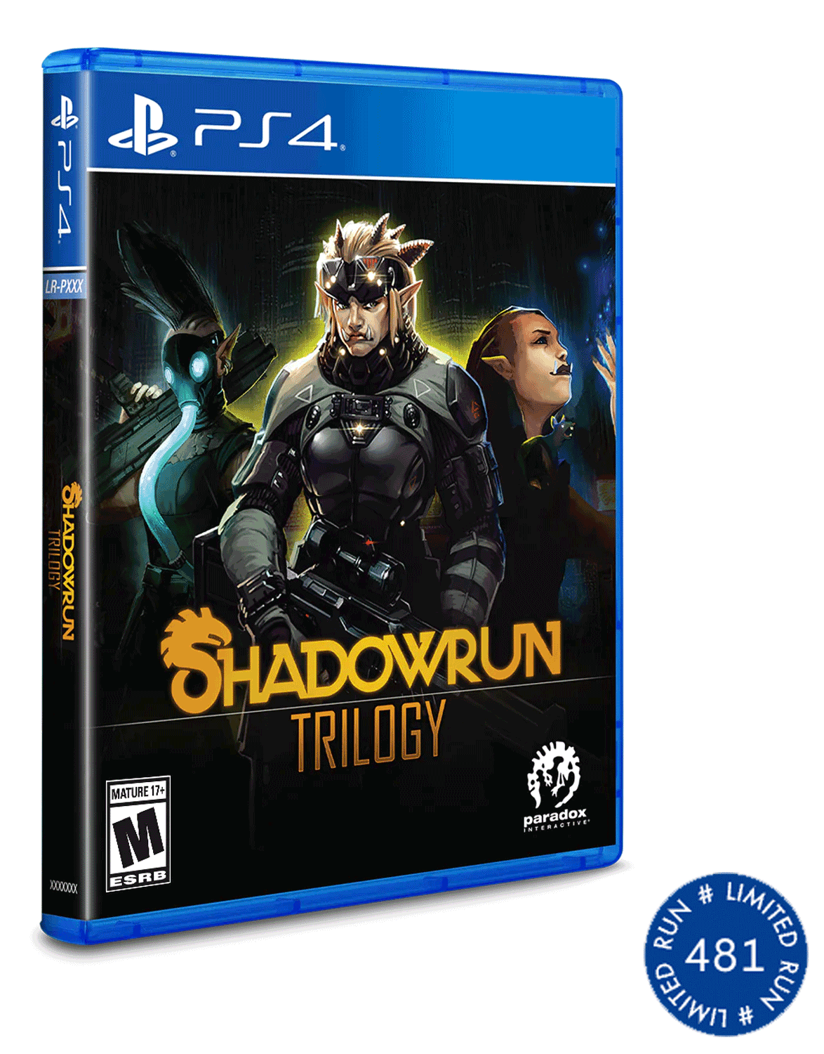 Игра Shadowrun Trilogy (PlayStation 4, полностью на иностранном языке)