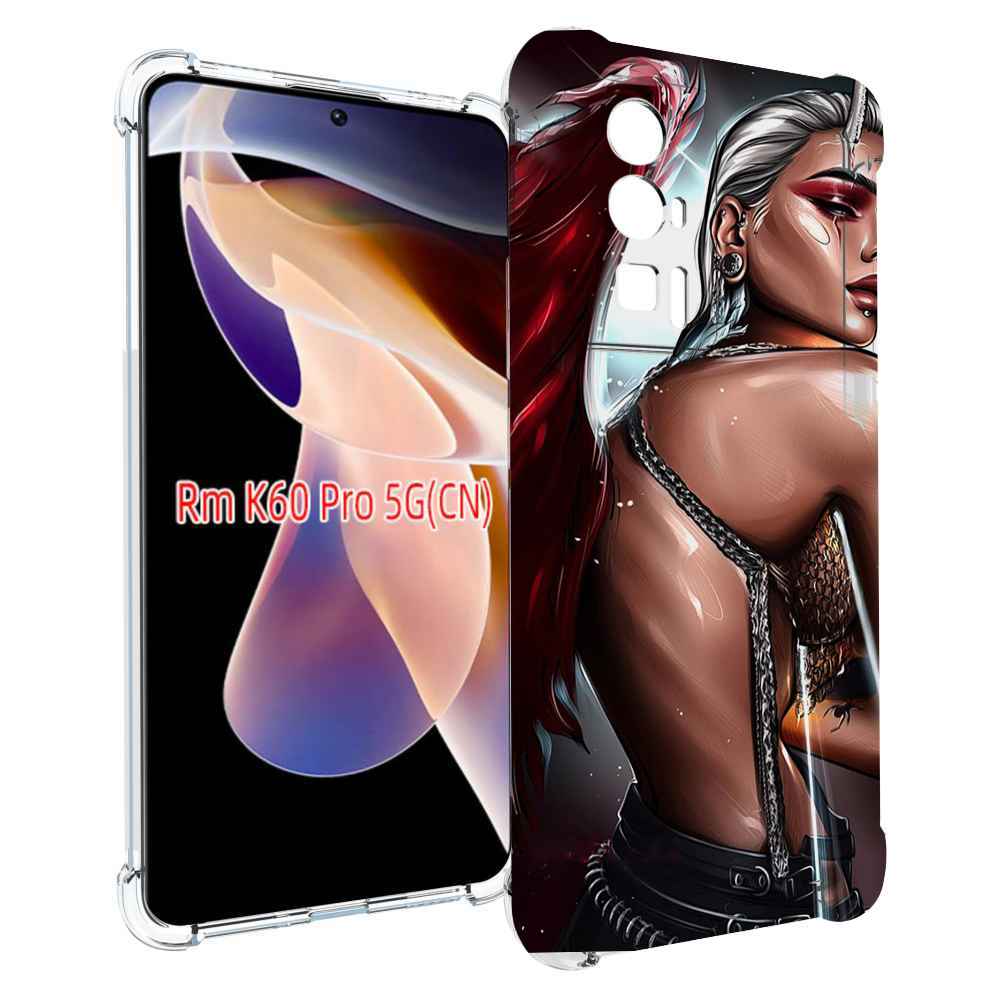 

Чехол MyPads девушка-с-крыльями женский для Xiaomi Redmi K60 Pro, Прозрачный, Tocco