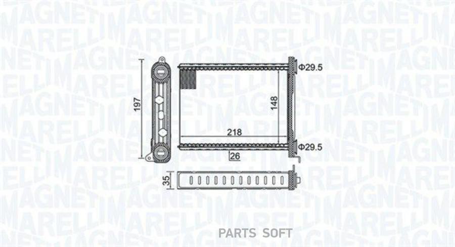 350218464000_br464 радиатор печки renault megane/scenic/trafic 08-