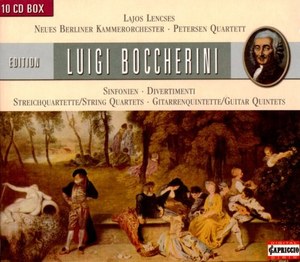 

Luigi boccherini Capriccio, 10 CD