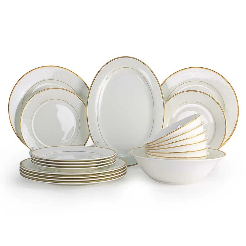 

Столовый сервиз АККУ Грация 6 персон 20 предметов, Белый