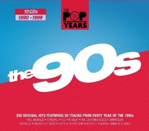 

VARIOUS ARTISTS: Pop Years: 90's, 10 CD