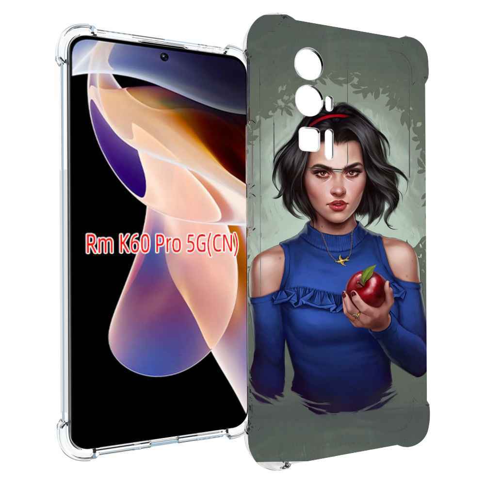 

Чехол MyPads девушка-с-яблоком женский для Xiaomi Redmi K60 Pro, Прозрачный, Tocco