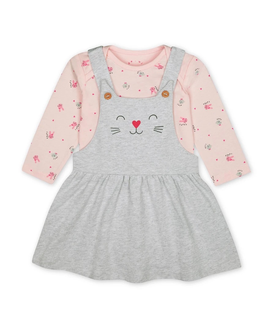 

Комплект одежды Mothercare MC-VA443-1, розовый; серый, 80, MC-VA443-1