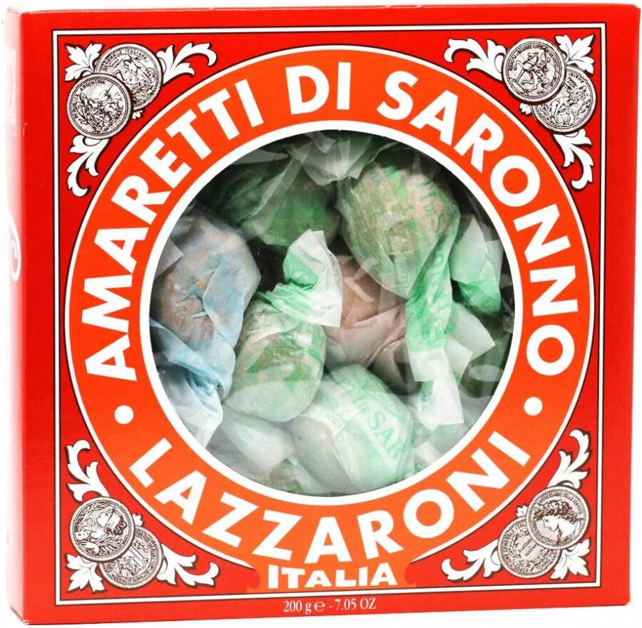 фото Печенье lazzaroni "amaretti" миндальное 200г