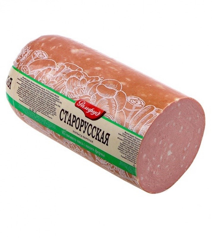 

Колбаса Рамфуд Старорусская вареная +-1 кг