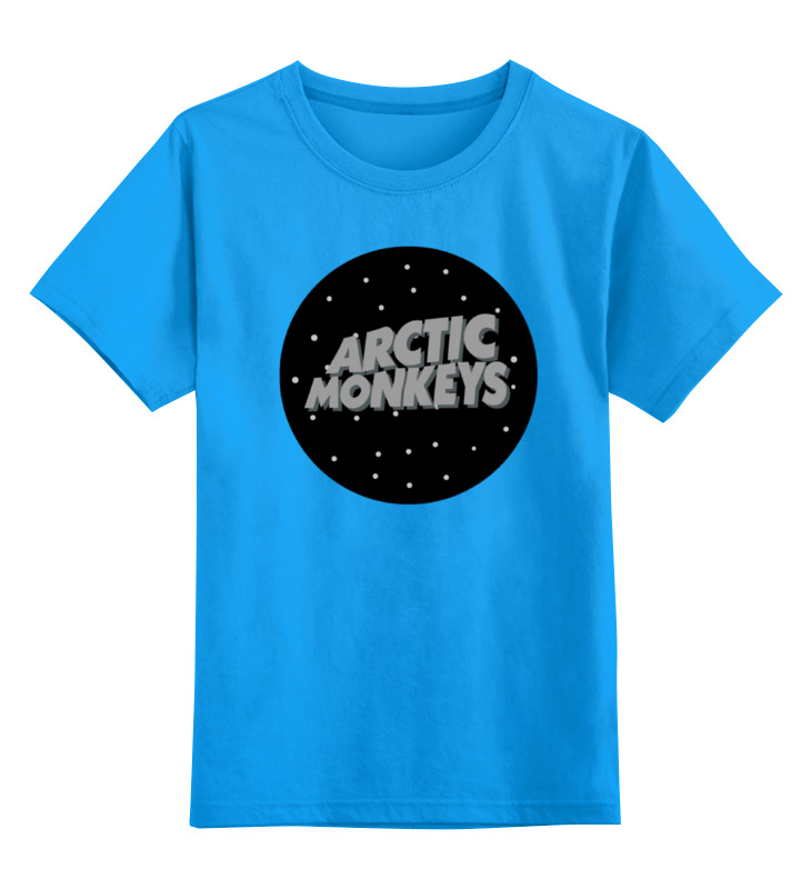 

Футболка детская Printio Arctic monkeys цв. голубой р. 116, Arctic monkeys
