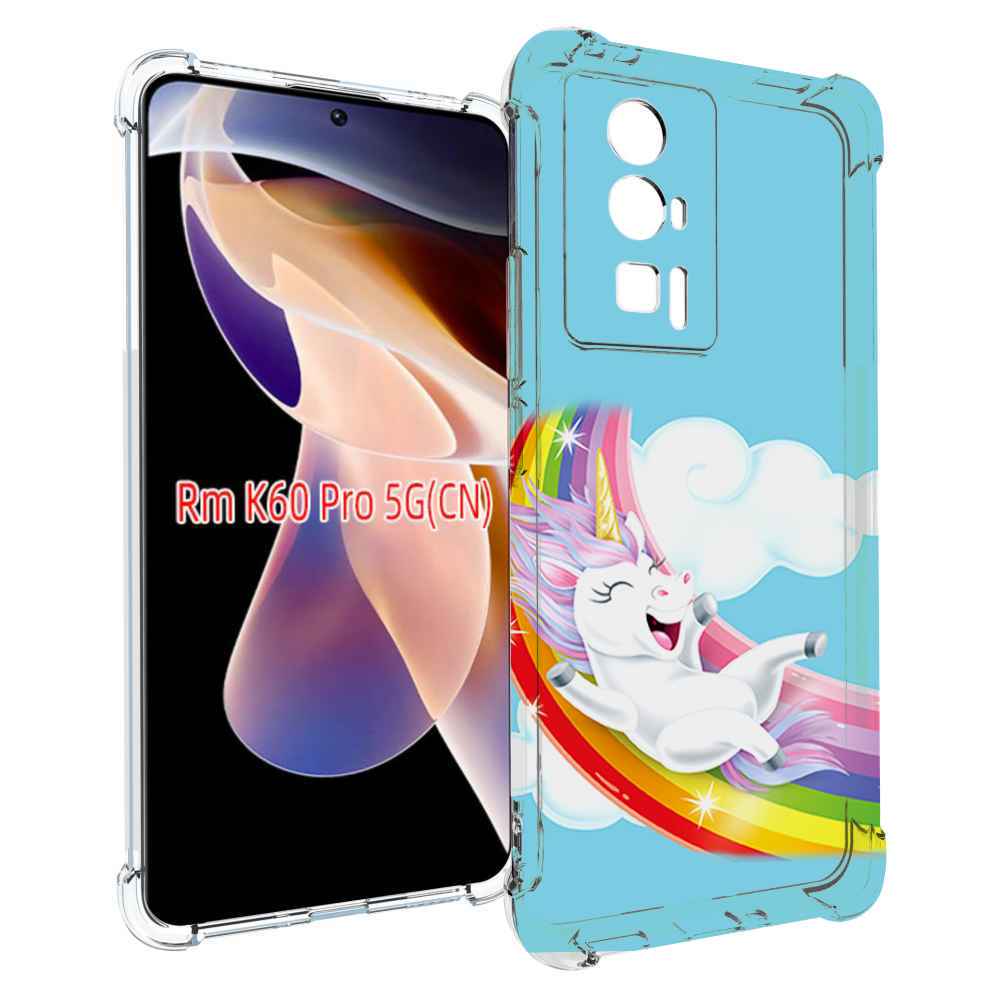 

Чехол MyPads единорог-на-радуге для Xiaomi Redmi K60 Pro, Прозрачный, Tocco