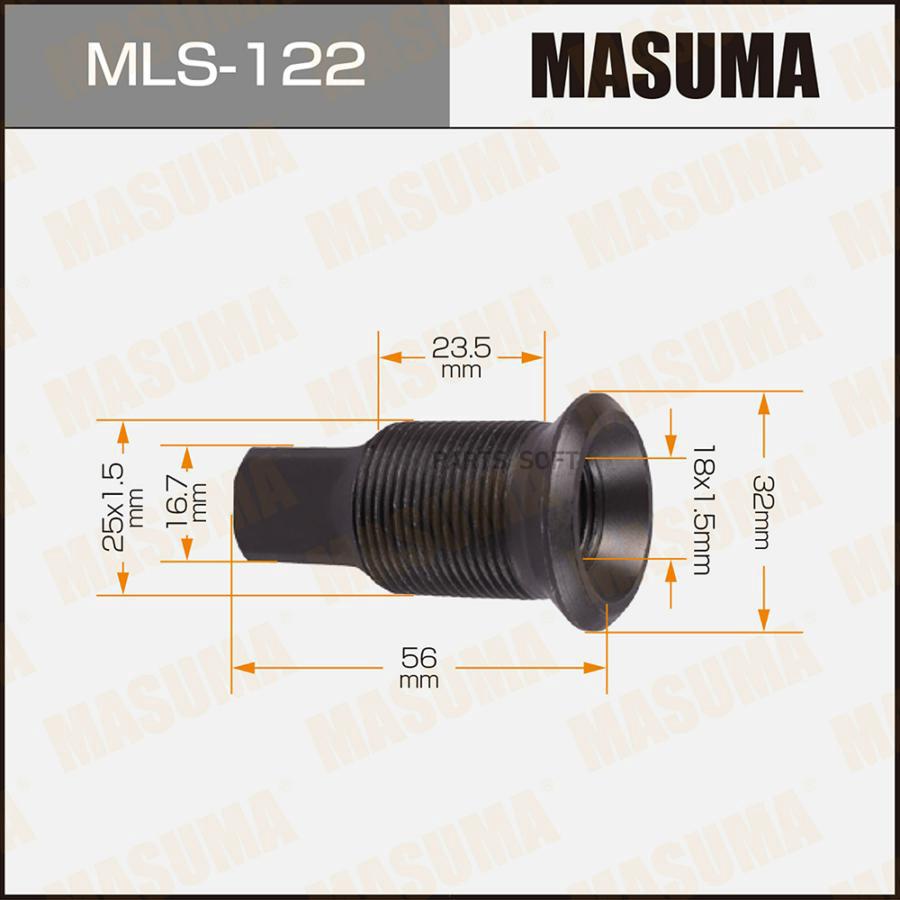 

Футорка колесная MASUMA mls122