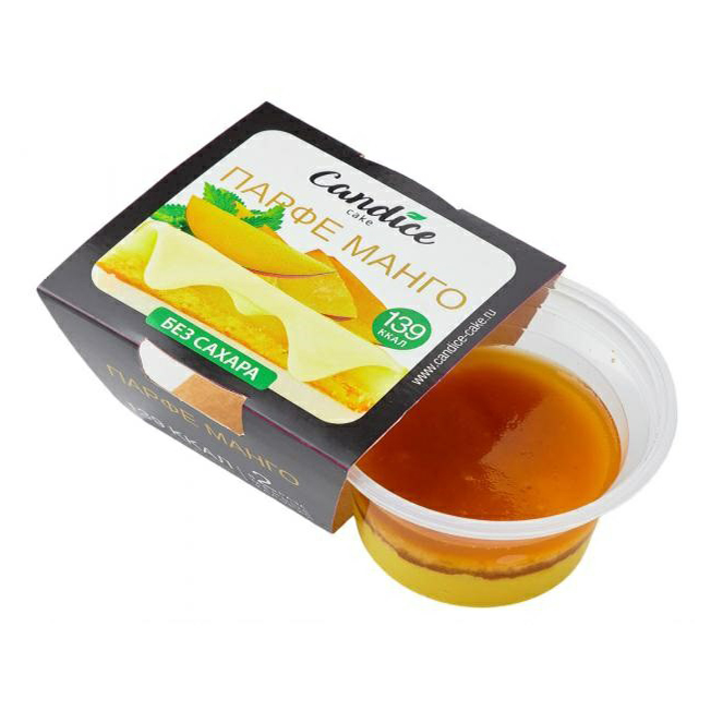 

Десерт Candice Cake Парфе манго без сахара 100 г