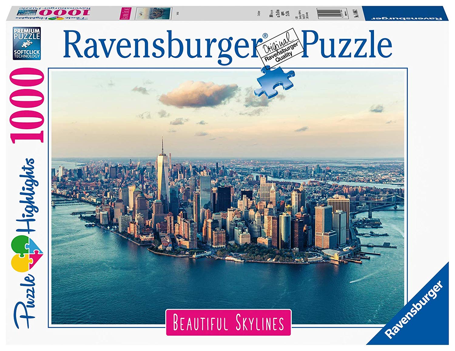 

Ravensburger 14086 Пазл "Нью-Йорк", 1000 шт., 71254920