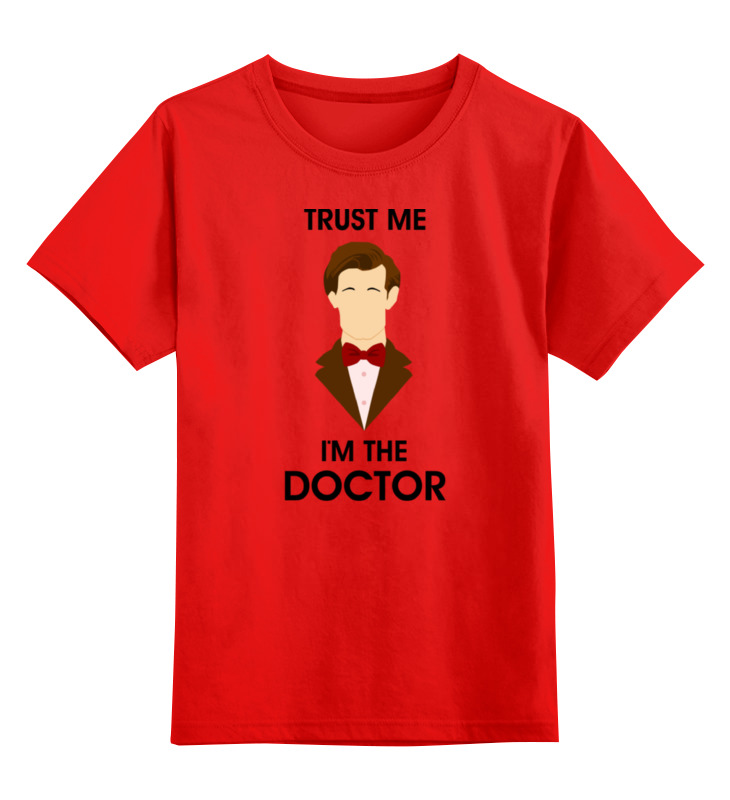 

Футболка детская Printio Doctor who цв. красный р. 116, Doctor who
