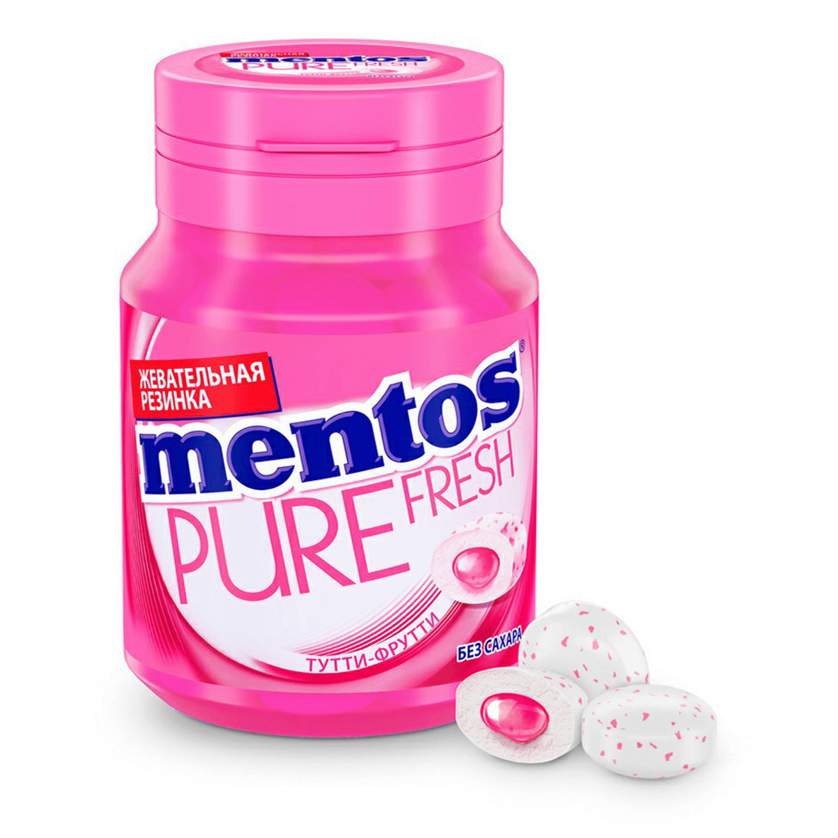 Жевательная резинка Mentos Pure fresh 54 г в ассортименте (вкус по наличию)