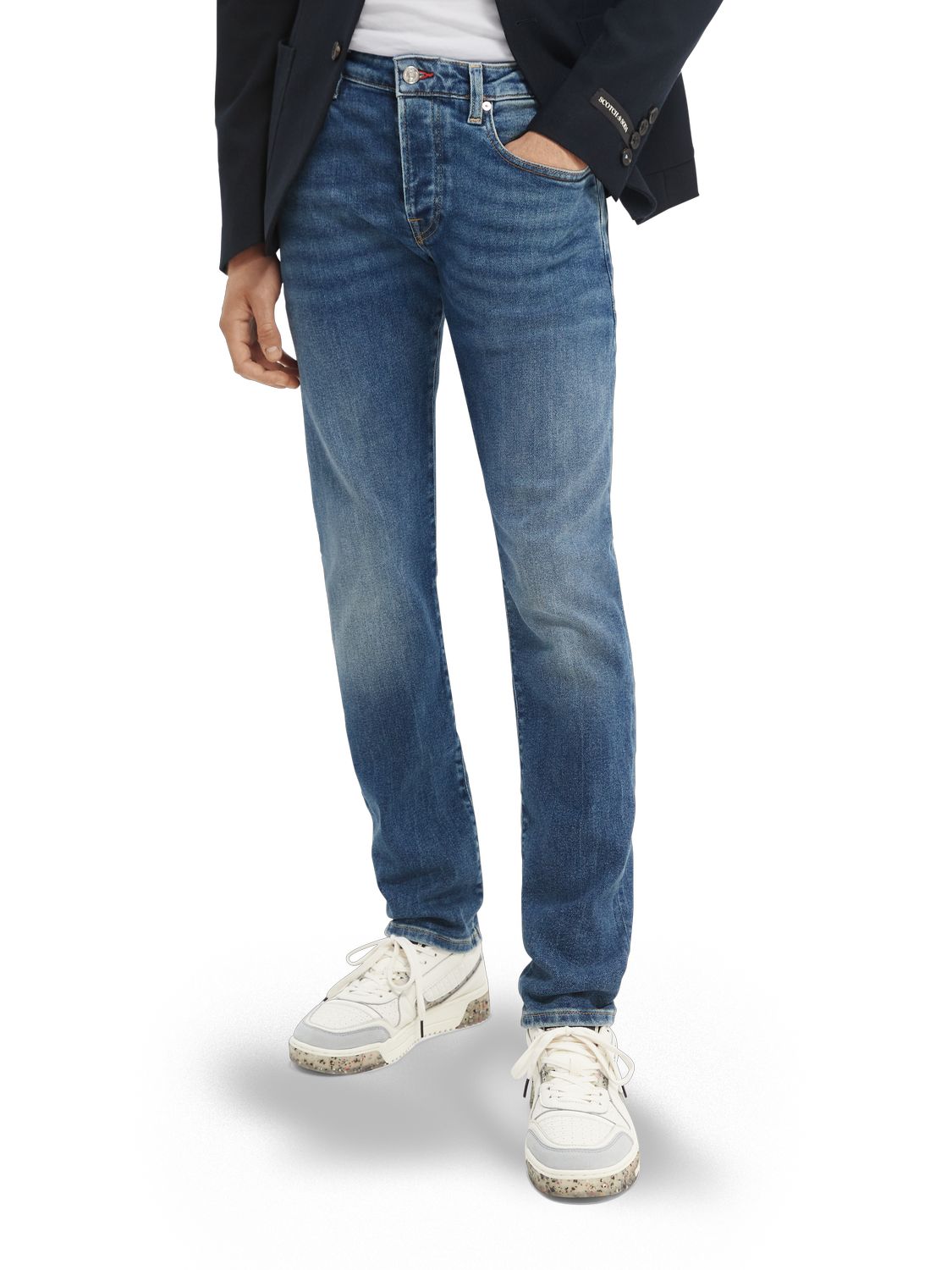

Джинсы мужские Scotch & Soda 164371/4555 синие 32/32, 164371/4555